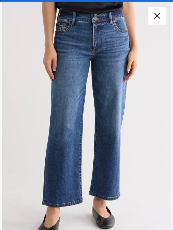 Kut from the Kloth Denim - KUT Lucy Wide-Leg Women's Jeans in Medium Blue